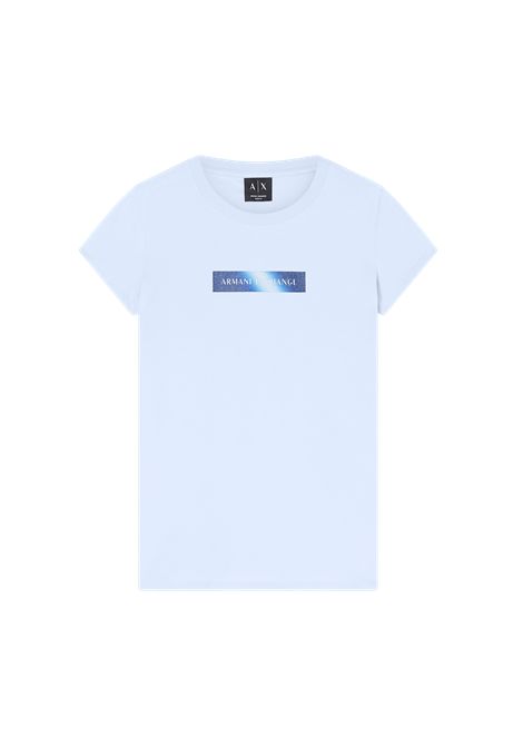 t-shirt slim fit con logo stampato ARMANI EXCHANGE | T-shirt | XW002112 AF12694U9333